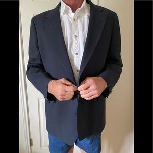 Joseph A Bank. Dark navy sport coat